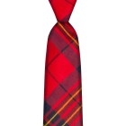 Tartan Tie - Leslie Red Modern